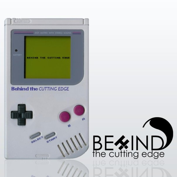 A handheld-console design with the show name on its screen.