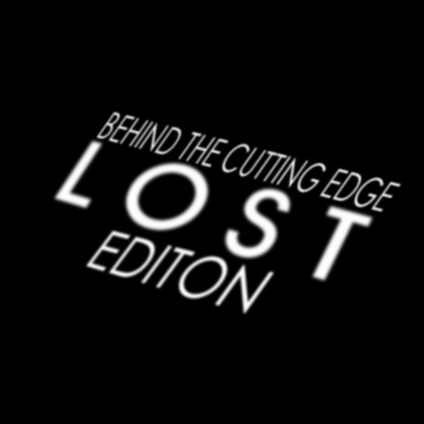A tilted Lost Edition title against a black background.